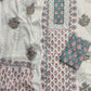 Exclusive Unstitched Cotton Suit with Mulmul Embroidery Dupatta