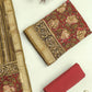 JAHOTA PRINTED MAHESHWARI SILK SUIT WITH MAHESHWARI SILK DUPATTA
