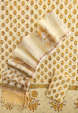 Hand Block Printed Cotton Schiffli Suit with Kota Doria Dupatta