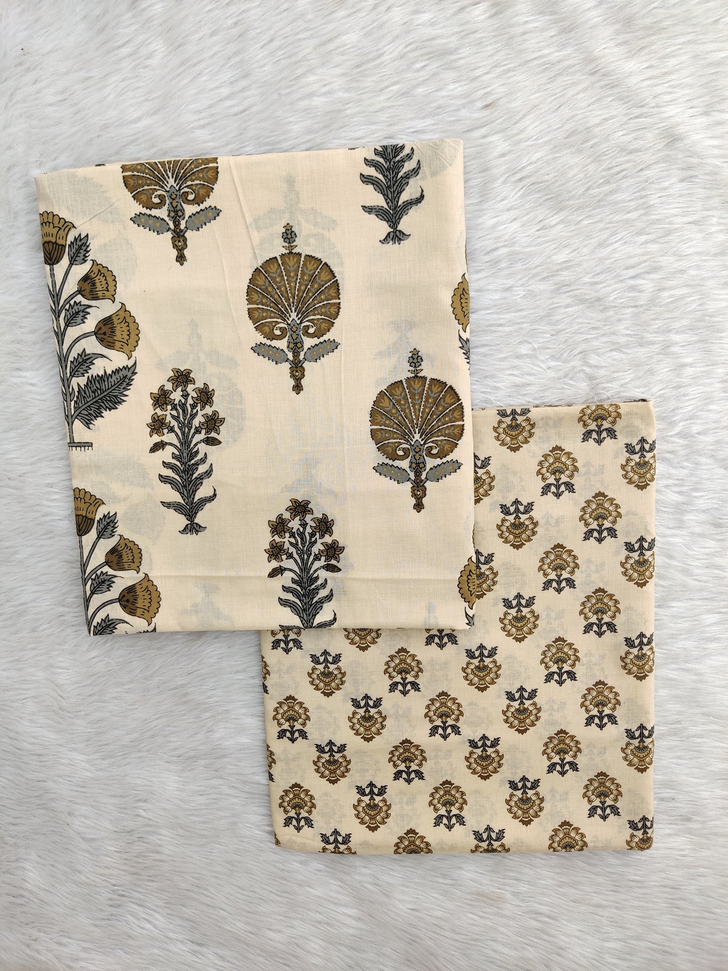 Jaipuri Printed Cotton Combo Set 2.5 Mtr each