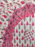 Jaipuri Printed *PINTEX* Cotton Suit With Mulmul Cotton Dupatta