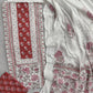 Exclusive Unstitched Cotton Suit with Mulmul Embroidery Dupatta