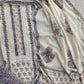 Exclusive Unstitched Cotton Suit with Mulmul Embroidery Dupatta