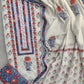 Exclusive Unstitched Cotton Suit with Mulmul Embroidery Dupatta