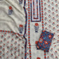 Exclusive Unstitched Cotton Suit with Mulmul Embroidery Dupatta