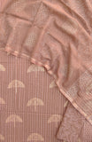 KHADI GOLD Hand Block Printed Cotton Suit with Cotton Kota Doria dupatta