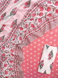 BANDHANI Schiffli Suit with Mulmul Dupatta