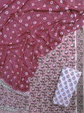 Hand Block Printed Cotton Suits with Mulmul Bandhej Dupatta