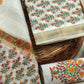 Hand Block Printed Maheshwari Silk Suit with Maheshwari Silk Dupatta