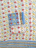 Hand Block Printed Georgette Suit with Georgette Dupatta