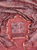 Beautiful  Vanaspati Chanderi Silk Suits with Chanderi Silk Dupatta