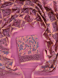Beautiful  Vanaspati Chanderi Silk Suits with Chanderi Silk Dupatta