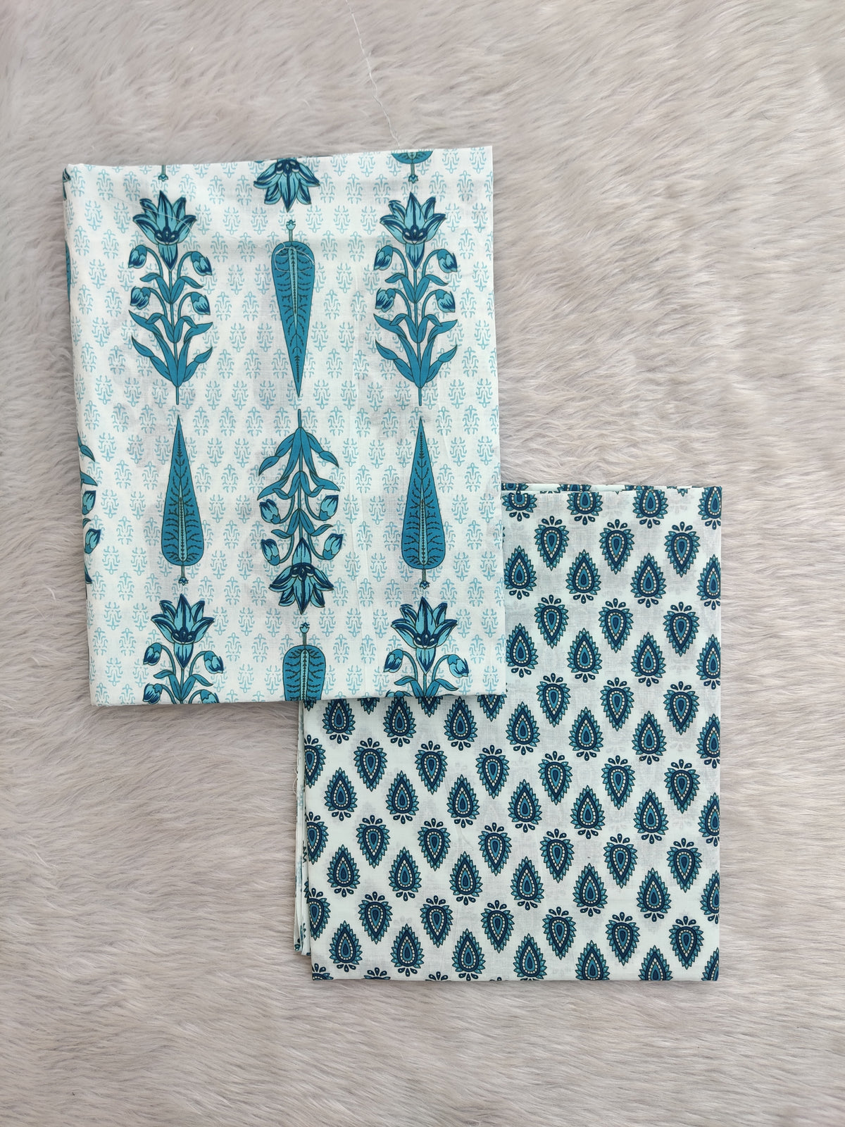 Jaipuri Printed Cotton Combo Set 2.5 Mtr each