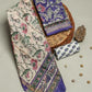 Hand Block Printed Maheshwari Silk Suit with Maheshwari Silk Dupatta  2