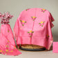 Hand Painted Maheshwari Silk Suit with Maheshwari Silk Dupatta