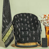 Hand Block Printed Modal Silk Suit with Modal Silk Lagdi Patta Dupatta