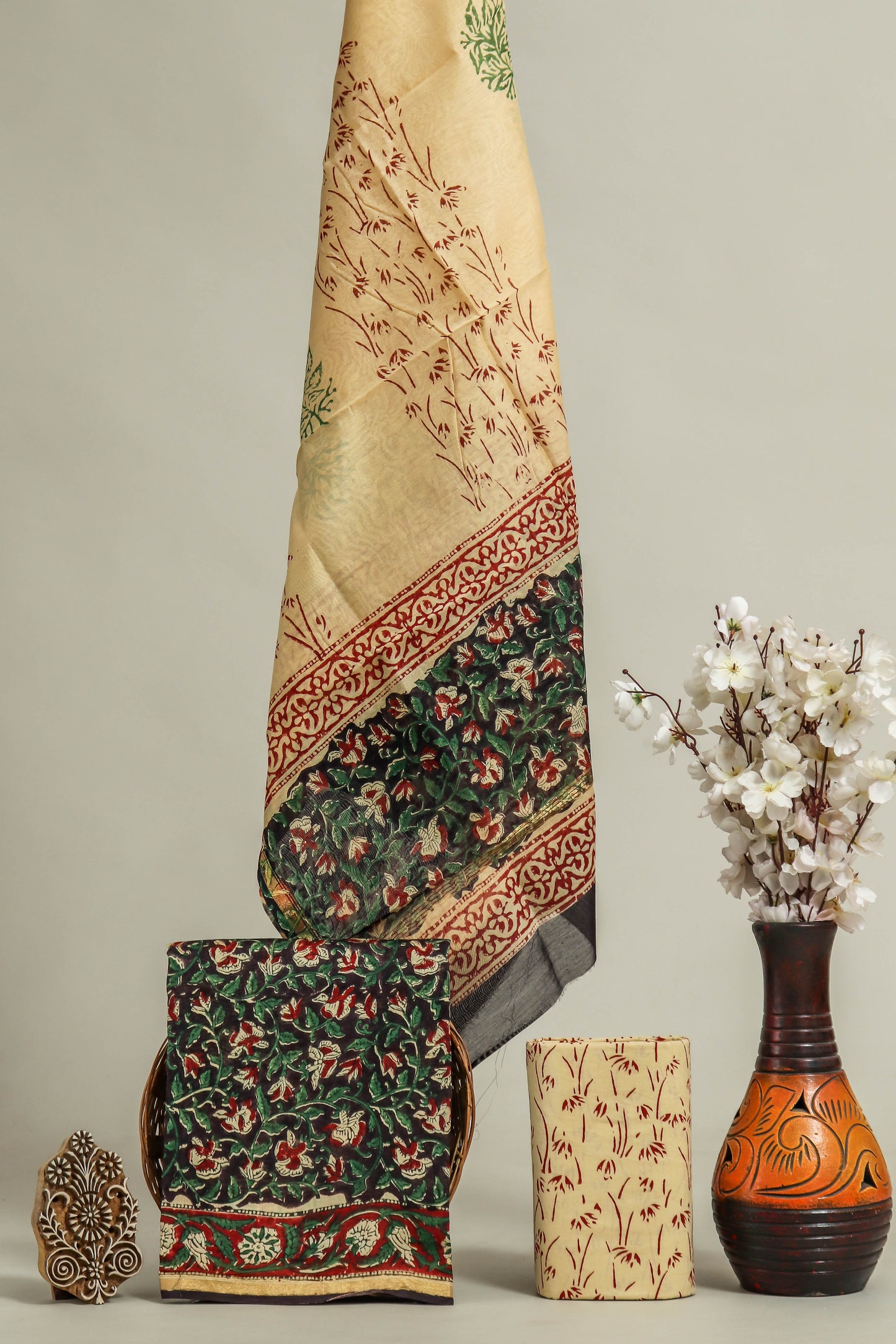 Beautiful Chanderi Silk Suits with Chanderi Silk Dupatta