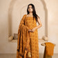 Vanaspati Ajrakh Hand Block Printed Modal Silk Suit with Modal Silk Lagdi Patta Dupatta