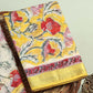 Hand Block Printed Maheshwari Silk Suit with Maheshwari Silk Dupatta