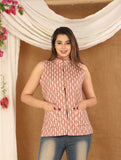 New Launch Jaipuri Reversible Quilted Cotton Sleeveless Jackets