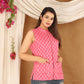 New Launch Jaipuri Reversible Quilted Cotton Sleeveless Jackets