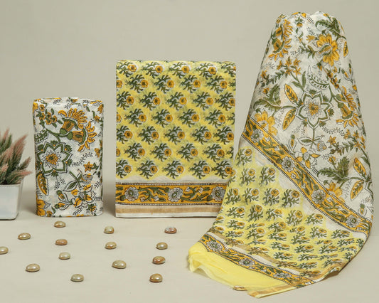 Beautiful Chanderi Silk Suits with Chanderi Silk Dupatta