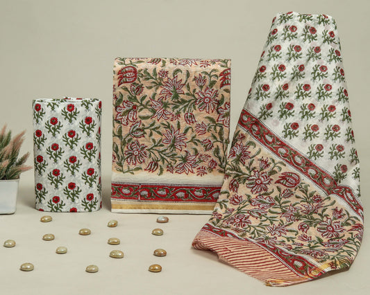Beautiful Chanderi Silk Suits with Chanderi Silk Dupatta