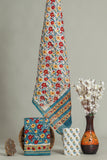 Hand Block Printed Chanderi Silk Suits with Chanderi Silk Dupatta