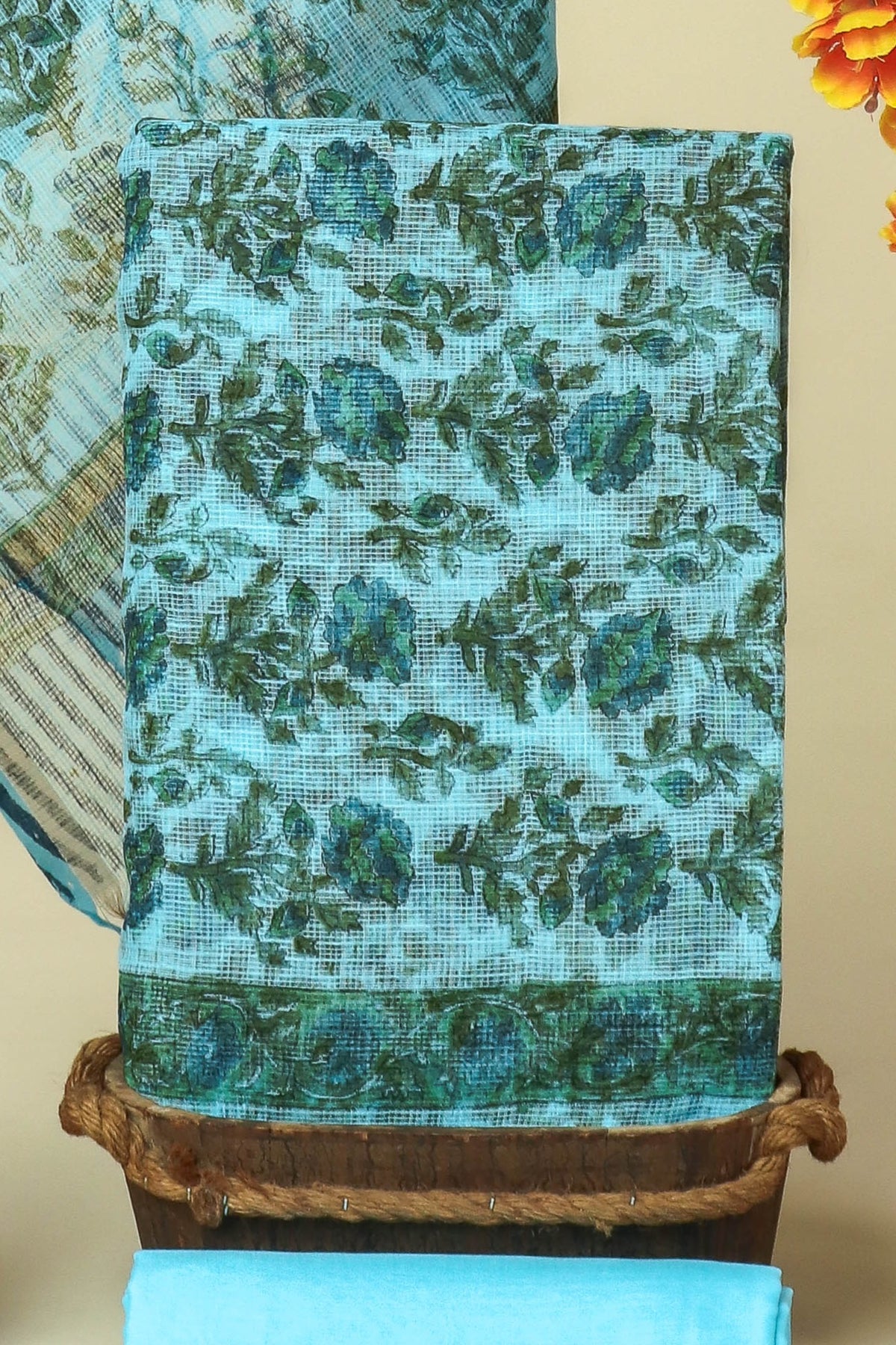 PURE KOTA DORIA SUIT WITH PURE KOTA DORIA DUPATTA WITH   (ATTACHED LINING)