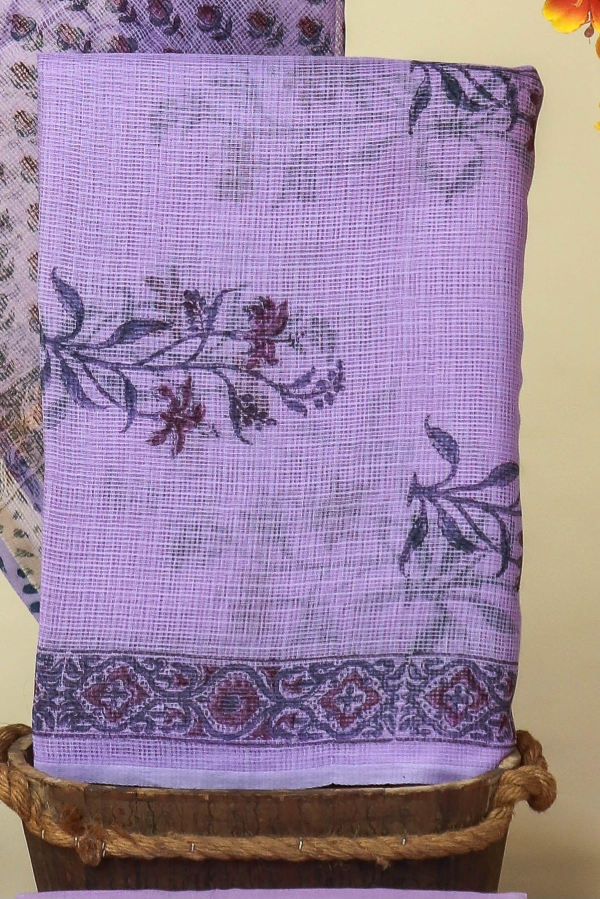 PURE KOTA DORIA SUIT WITH PURE KOTA DORIA DUPATTA WITH   (ATTACHED LINING)