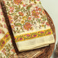 Hand Block Printed Maheshwari Silk Suit with Maheshwari Silk Dupatta