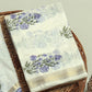 Hand Block Printed Maheshwari Silk Suit with Maheshwari Silk Dupatta