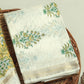 Hand Block Printed Maheshwari Silk Suit with Maheshwari Silk Dupatta