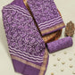 Hand Block Printed Maheshwari Silk Suit with Maheshwari Silk Dupatta