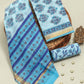 Hand Block Printed Maheshwari Silk Suit with Maheshwari Silk Dupatta