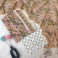 Hand Printed Chanderi Silk Suits with Chanderi Silk Dupatta