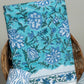 Hand Block Printed Cotton Suit with Chanderi Dupatta