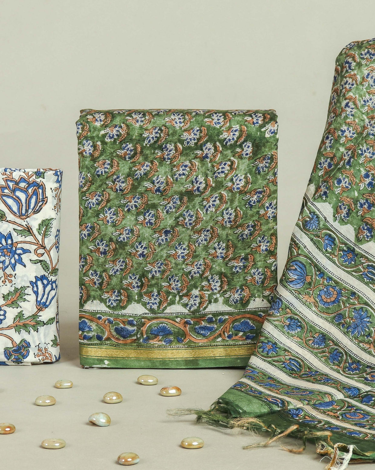 Beautiful Chanderi Silk Suits with Chanderi Silk Dupatta