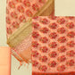 PURE KOTA DORIA SUIT WITH PURE KOTA DORIA DUPATTA WITH   (WITH LINING)