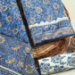 Hand Block Printed Maheshwari Silk Suit with Maheshwari Silk Dupatta