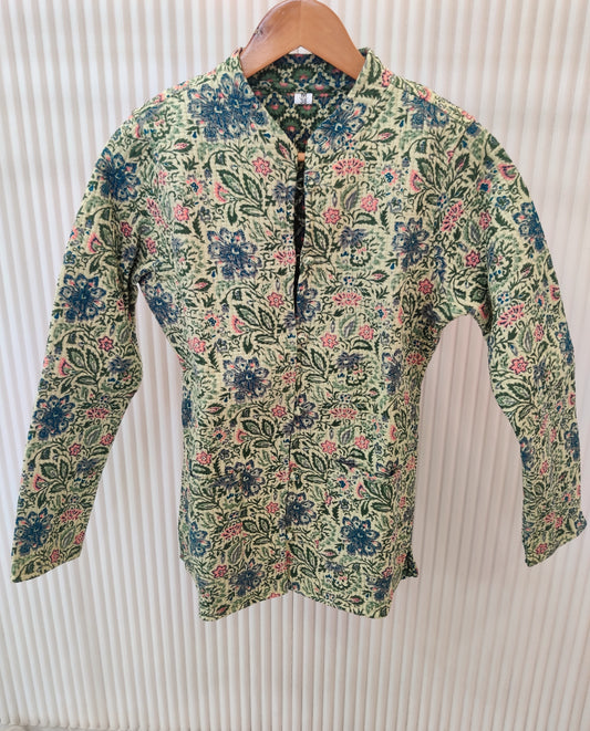 Reversible Quilted Full Sleeves Jacket