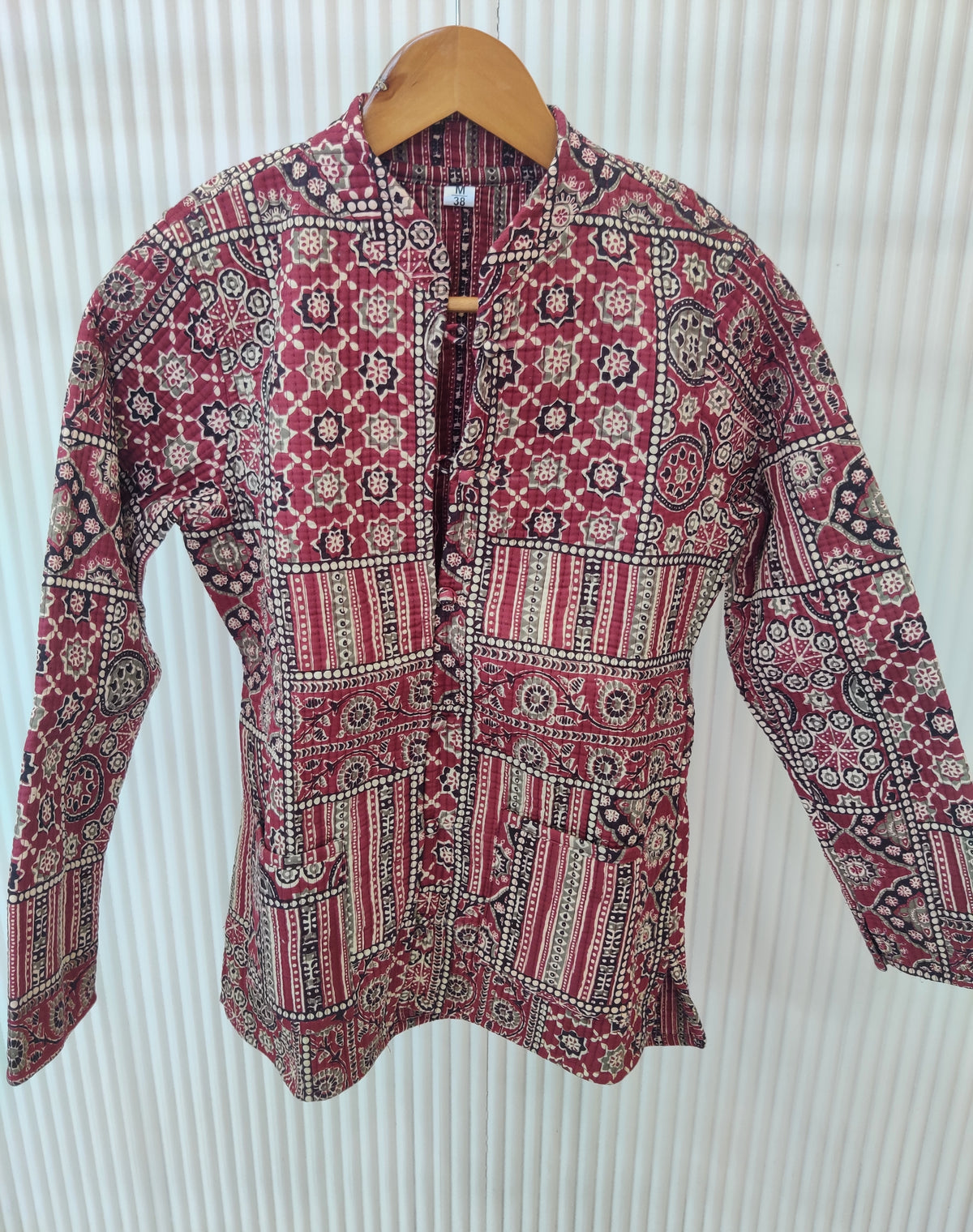 Reversible Quilted Full Sleeves Jacket