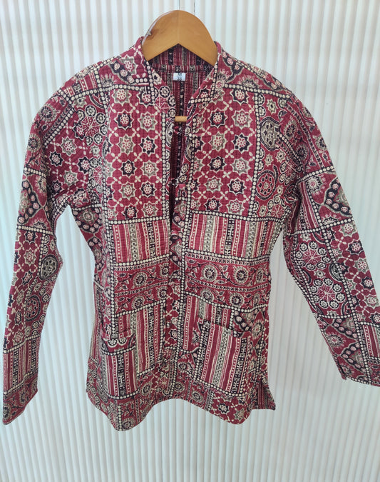 Reversible Quilted Full Sleeves Jacket