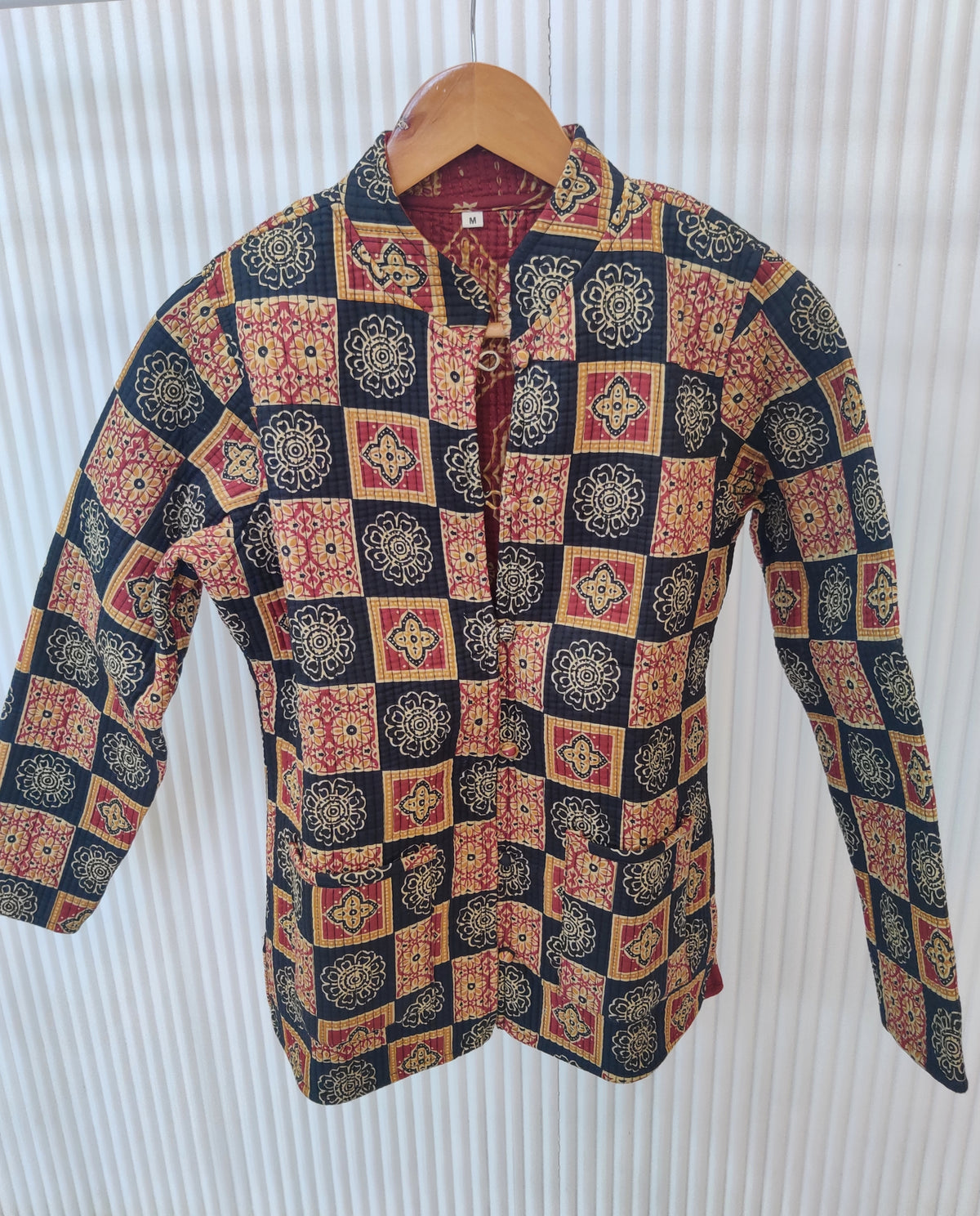 Reversible Quilted Full Sleeves Jacket