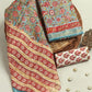 Hand Block Printed Maheshwari Silk Suit with Maheshwari Silk Dupatta