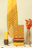 PURE KOTA DORIA SUIT WITH PURE KOTA DORIA DUPATTA WITH   (WITH LINING)