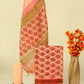 PURE KOTA DORIA SUIT WITH PURE KOTA DORIA DUPATTA WITH   (WITH LINING)
