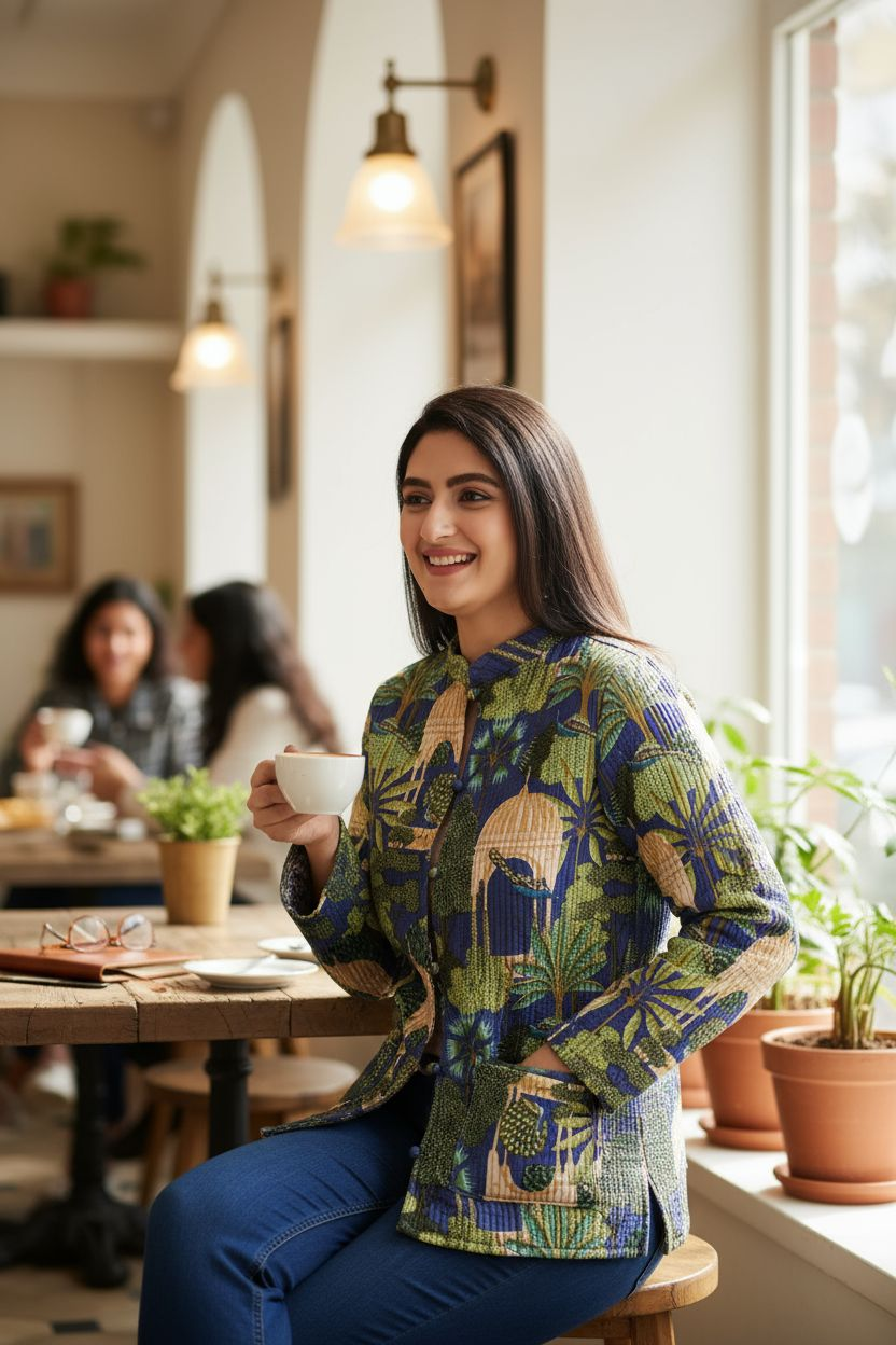 Reversible Quilted Cotton Jackets