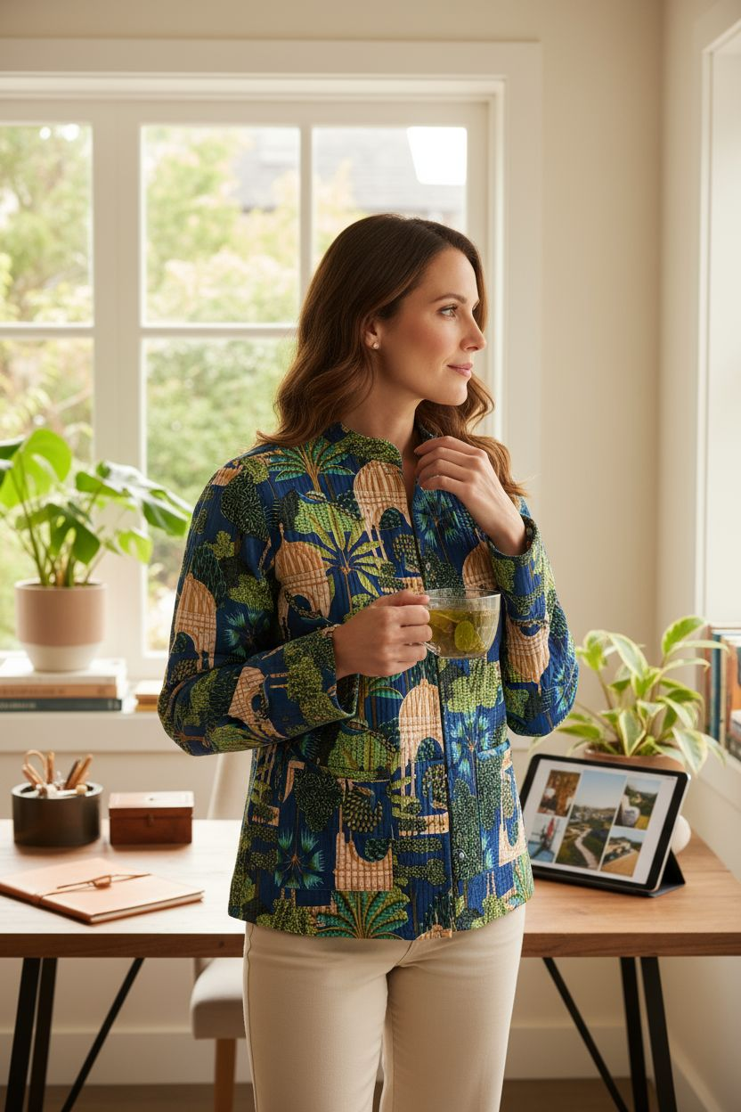 Reversible Quilted Cotton Jackets