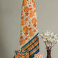 Hand Printed Chanderi Silk Suits with Chanderi Silk Dupatta